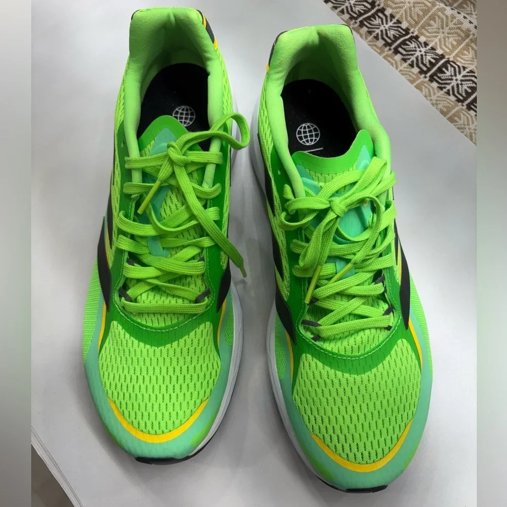 Adidas SL20.3 Green and Black Running Shoes